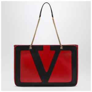 Valentino Garavani Large Viva Superstar bag red/black