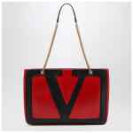 Valentino Garavani Medium Viva Superstar bag red/black
