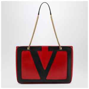 Valentino Garavani Medium Viva Superstar bag red/black