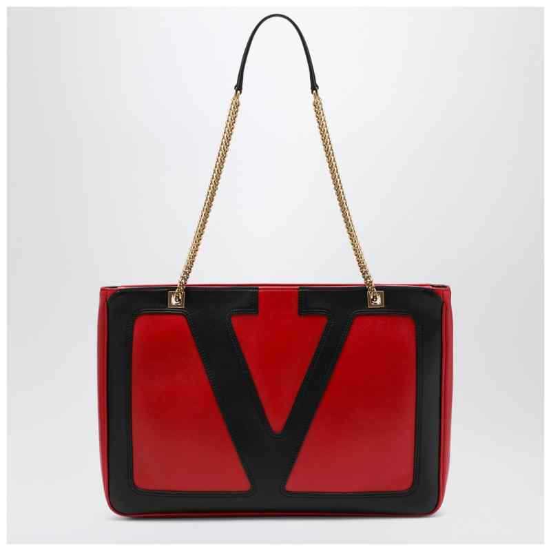 Valentino Garavani Medium Viva Superstar bag red/black, theFeinheit
