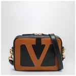 Valentino Garavani Viva Superstar crossbody bag black/spice