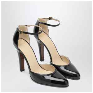 Valentino Garavani Hi Dolly black patent leather pumps