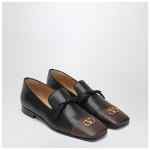 Valentino Garavani Babouchoes VLogo Loafers in Leather