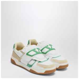 Valentino Garavani Sneaker Low Top Joie De Jouer white/beige/green
