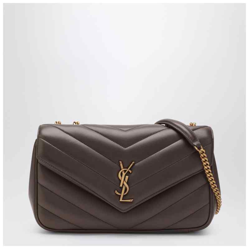 Saint Laurent Medium LouLou grey leather bag, theFeinheit