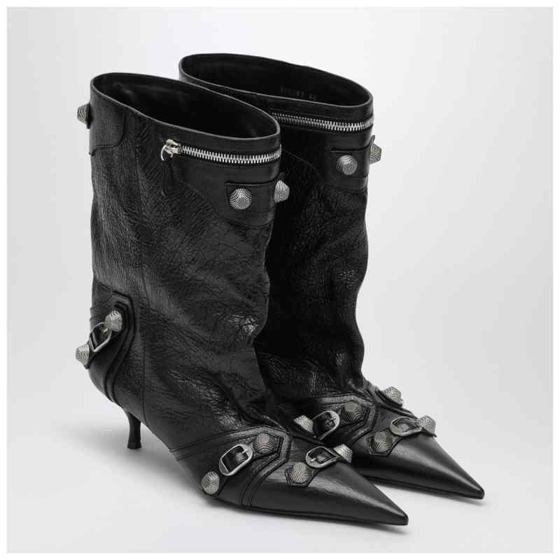 Balenciaga Cagole Wide black ankle boot Balenciaga Cagole Wide black ankle boot, theFeinheit