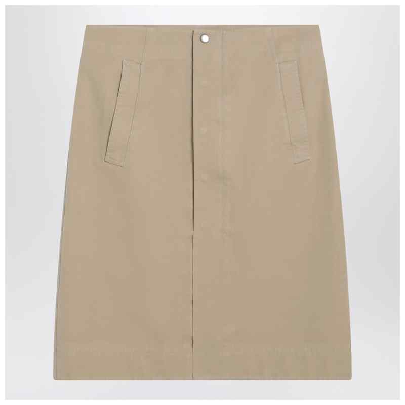 Burberry Beige cotton skirt, theFeinheit