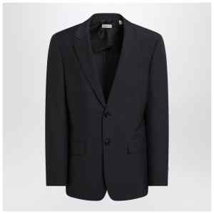Burberry Navy blue wool blend jacket
