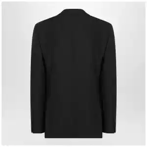 Burberry Navy blue wool blend jacket