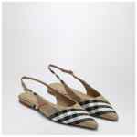 Burberry Ballerine slingback Birdie Check