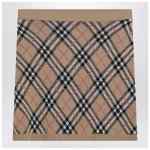 Burberry Wool and mohair blend check mini skirt