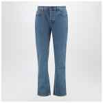 Burberry Straight jeans in Mid blue denim