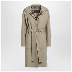 Burberry Sand reversible wool coat