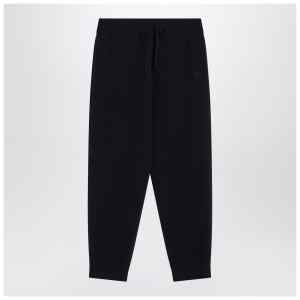 Burberry Navy blue cashmere-blend jogging pants
