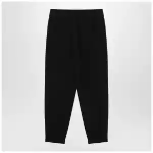 Burberry Navy blue cashmere-blend jogging pants