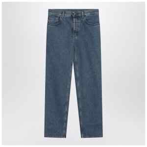 Burberry Medium-blue regular-fit jeans