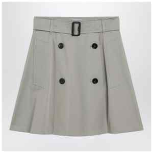 Burberry Beige trench mini skirt in gabardine