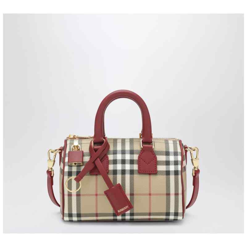 Burberry Mini Check bowling bag, theFeinheit