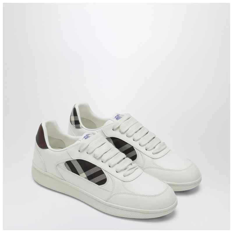 Burberry Leather and Check Sneaker Terrace, theFeinheit