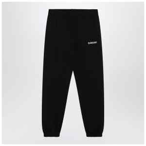 Burberry Black jogging trousers with logo