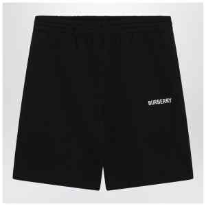 Burberry Black logo shorts