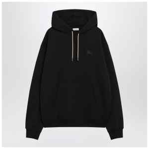 Burberry Black sweatshirt with Check-pattern inserts