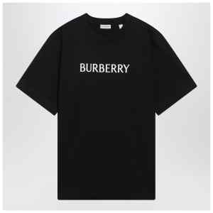 Burberry Black T-shirt with logo print
