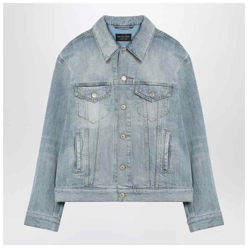 Balenciaga Light blue denim jacket, theFeinheit