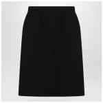 Balenciaga Black Hourglass midi skirt