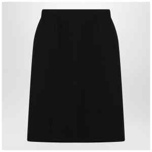 Balenciaga Black Hourglass midi skirt