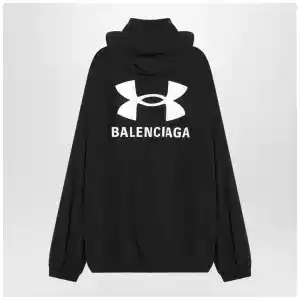 Balenciaga Black Under Armour windbreaker collaboration