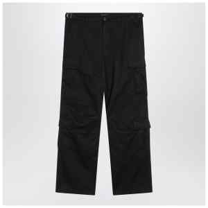 Balenciaga Black cargo pants in cotton blend