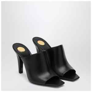 Saint Laurent Black leather mule Jill