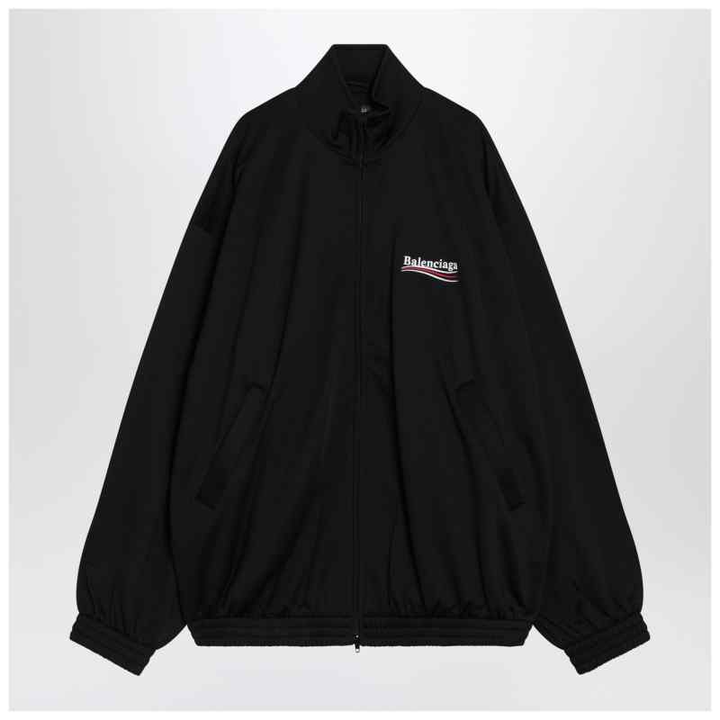 Balenciaga Black zip hoodie Political Campaign Balenciaga Black zip hoodie Political Campaign, theFeinheit