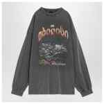 Balenciaga Black washed over Tbilisi T-shirt