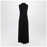 Balenciaga Black sleeveless long dress