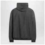 Balenciaga Trompe L''Oeil anthracite mélange cotton jacket