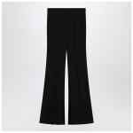Balenciaga Black flared pants in viscose