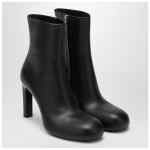 Balenciaga Black Fargo ankle boots in leather