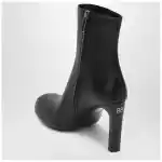 Balenciaga Black Fargo ankle boots in leather