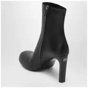 Balenciaga Black Fargo ankle boots in leather