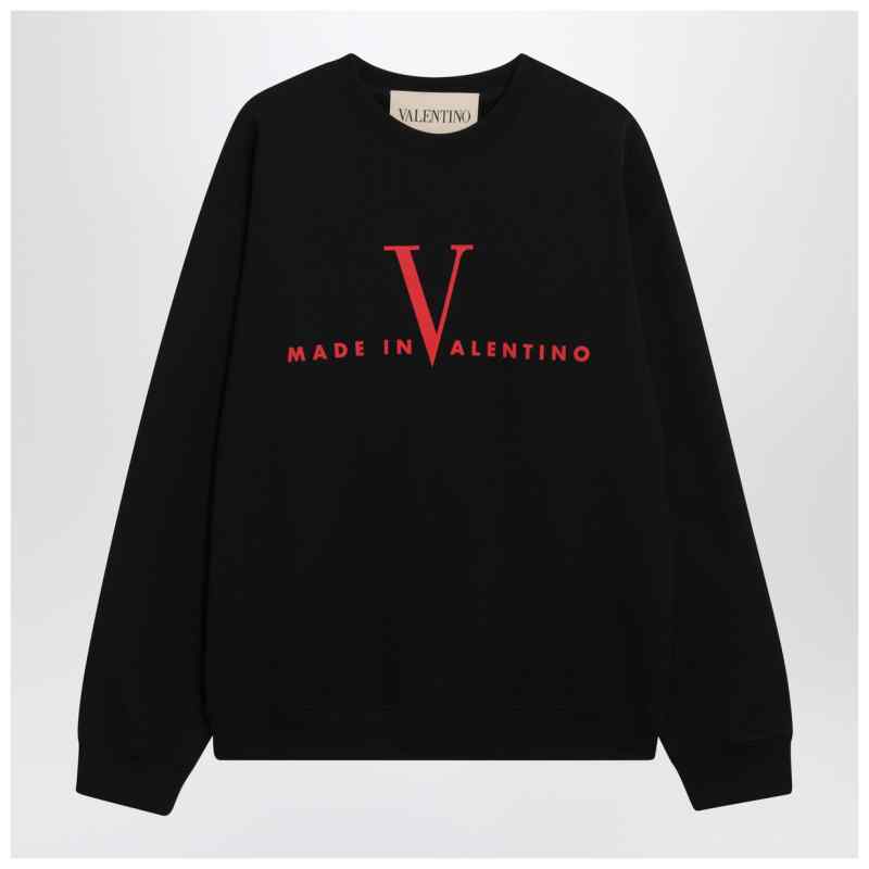 Black Made In Valentino sweatshirt, theFeinheit