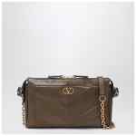 Valentino Garavani Small Panthea Shoulder Bag in Tundra