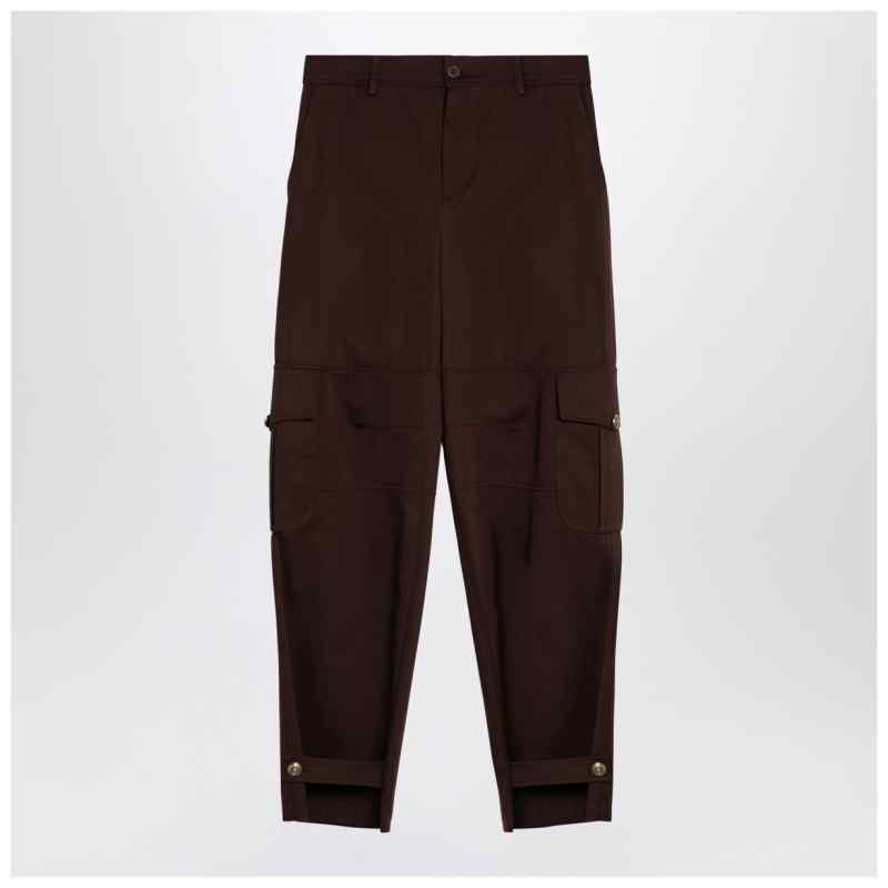 Moschino Brown wide cargo trousers Moschino Brown wide cargo trousers, theFeinheit