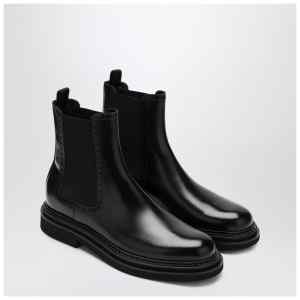 Dolce&Gabbana Black leather ankle boot