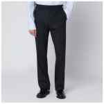 Lardini Blue wool blend trousers