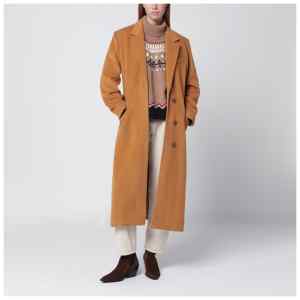 ISABEL MARANT Camel wool blend coat