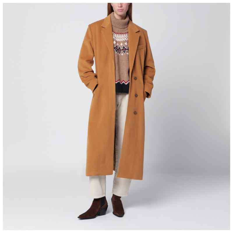 ISABEL MARANT Camel wool blend coat, theFeinheit