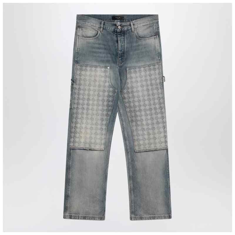 AMIRI Washed Jeans with Decorative Panel, theFeinheit