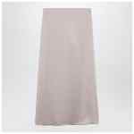 Weekend Max Mara Blush satin midi skirt